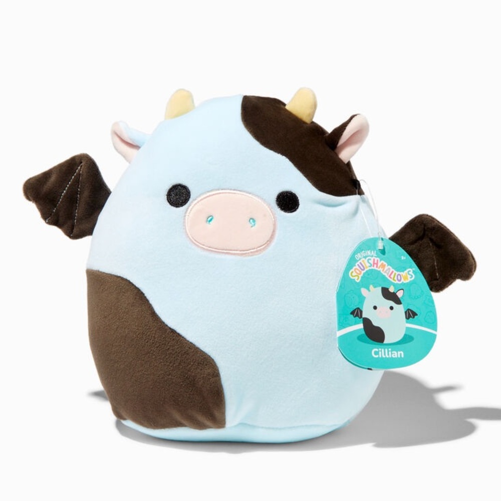 Nwt  🐮 🦇 8'' Cillian the Cow Bat Squishmallows